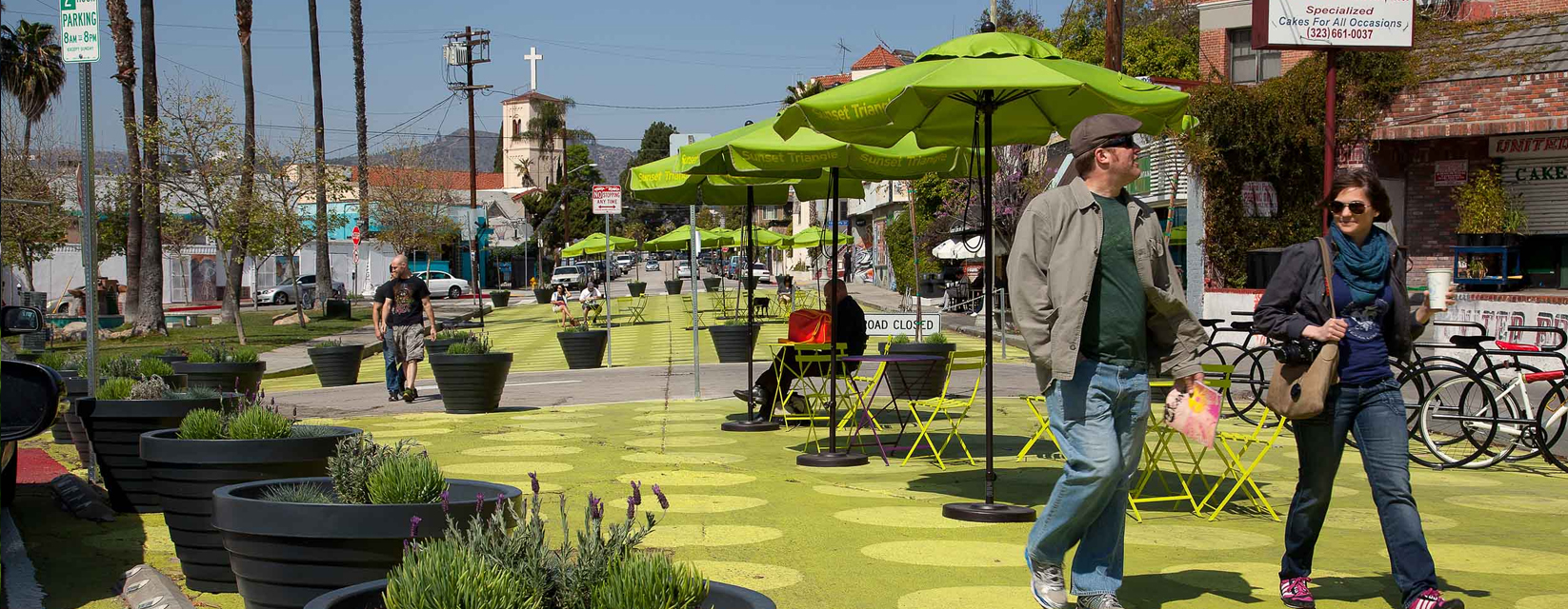 Sunset Triangle Plaza